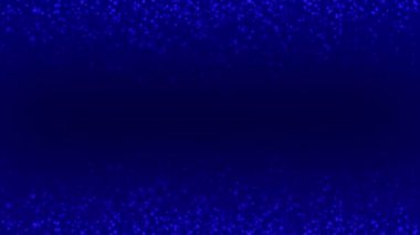 Koyu mavi renkli toz parçacıkları yayarken canlandırılmış arkaplan