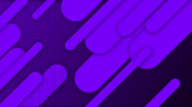 Canlandırılmış kıpırdayan mor renkli kapsül arka planı şekillendirir