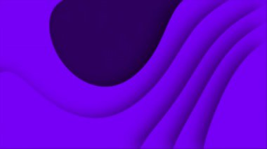 Canlandırılmış mor renk 3d şekil değiştiren soyut arkaplan