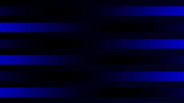 Анимированный Королевский Синий Цвет Волнистый Фон Образца Частиц — стоковое видео