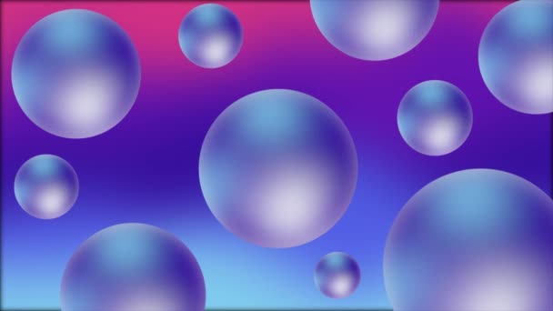 Animated Multicolor Rotating Shiny Pearl Gradient Background — Stock Video