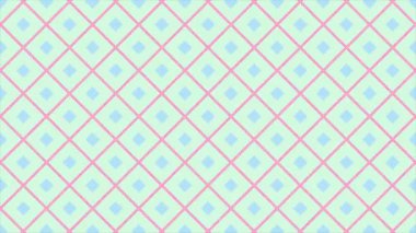 Canlandırılmış Çokrenkli kare elmas şeklini tekrarlayarak illüzyon deseni arkaplanı oluşturur