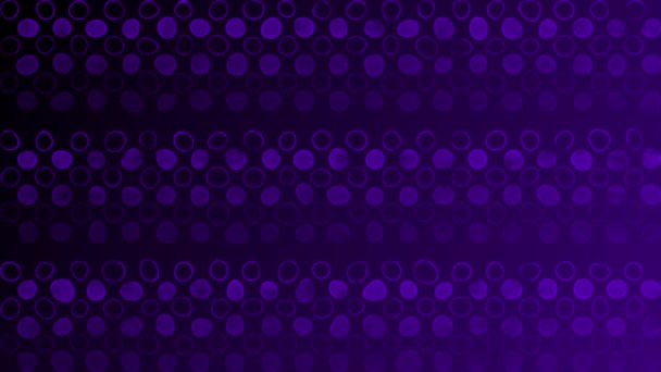 Color Púrpura Animado Moviendo Fondo Patrón Circular — Vídeo de stock