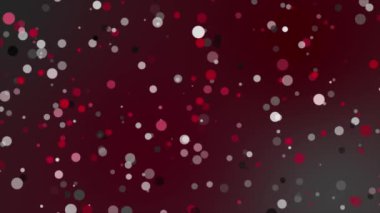 Canlandırılmış Cyan parçacıkları ışık ışınları ile dijital 3D teknolojik siber uzayda uçuyor. Dijital matris geleceksel arkaplanı