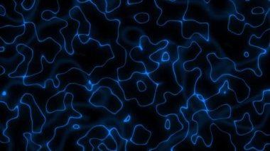 Animasyon soyut lüks arka planlar geometrik kare şekilli altın metalik şeritli. Kusursuz döngülü minimal arkaplan