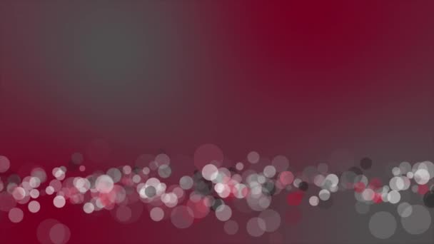 Анимированный Красивый Цвет Cyan Движущиеся Частицы Футуристический Фон Простой Элегантный — стоковое видео