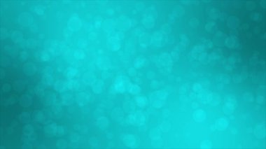 Canlandırılmış güzel Cyan renk hareketli parçacıklar fütüristik arkaplan, basit ve zarif arkaplan