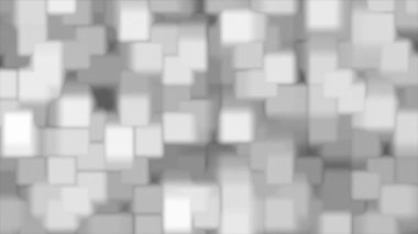 Animasyon süper havalı fütürist ışıldayan şebeke arka planı, karanlık yüksek teknoloji arka planında ızgara taşıma