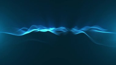 Canlandırılmış beyaz renkli dairesel halkalar siyah arkaplanda ileri teknoloji tünel şablonu