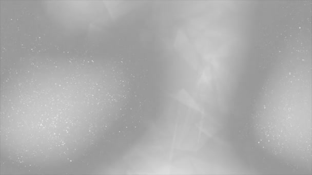 Geanimeerd Abstracte Combinatie Van Glitter Deeltjes Lage Poly Achtergrond Witte — Stockvideo