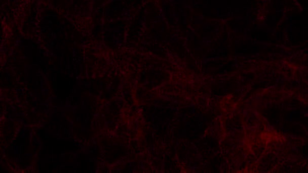 Animowane Abstrakcyjne Hałaśliwe Ziarniste Tło Cząstek Pyłu Czerwone Poruszające Się — Wideo stockowe