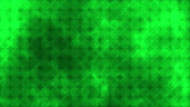 Анимационный Абстрактный Зеленый Дым Текстуры Круговой Фон Элегантный Профессиональный Фон — стоковое видео