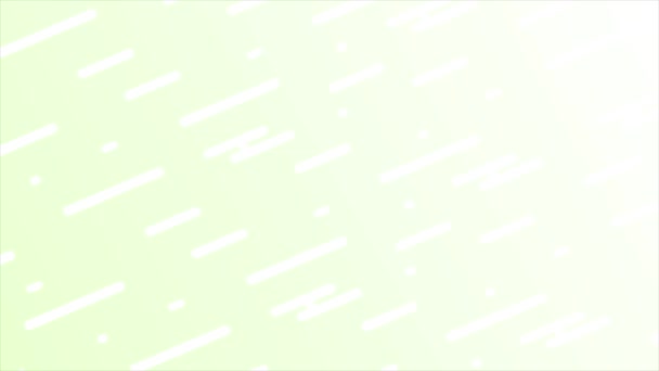 Анимационные Абстрактные Геометрические Основные Формы Зеленом Фоне Лайма Минимальный Фон — стоковое видео