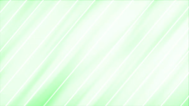 Animatie Eenvoudige Elegante Diagonal Green Strepen Minimale Geometrische Achtergrond — Stockvideo