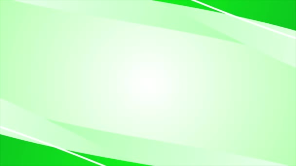 Animado Abstrato Ternura Diagonal Verde Cinza Fundo Onda Luxo Onda — Vídeo de Stock