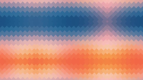 Animated Super Cool Pixelated Smooth Colorful Gradient Background — Stock Video