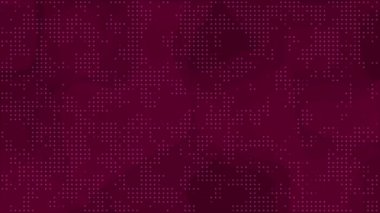 Animasyon Soyut desen morumsu kırmızı renk geometrik arkaplan, dairesel noktalar soyut model arkaplan