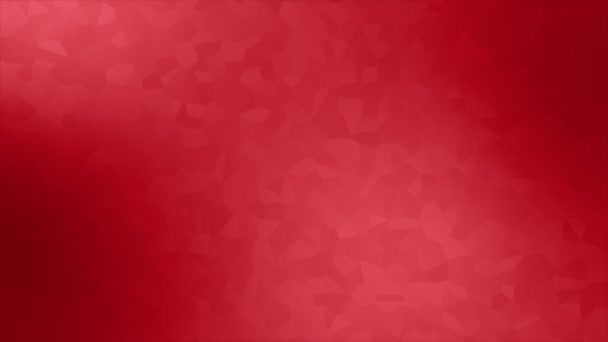 Animado Padrão Abstrato Vermelho Cor Simples Fundo Abstrato Vermelho Mínimo — Vídeo de Stock