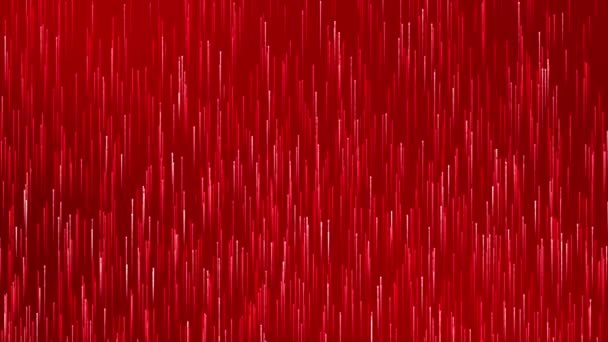 动画红色闪光粒子向上移动的背景粒子 — 图库视频影像