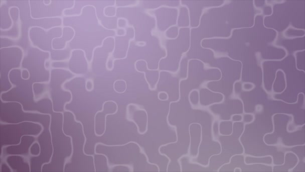 Animierte Lila Abstrakte Flüssige Muster Minimalen Abstrakten Hintergrund Morphing Muster — Stockvideo