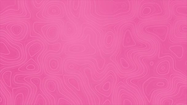 Geanimeerde Magenta Rode Kleur Eenvoudig Elegant Abstract Patroon Minimale Geometrische — Stockvideo