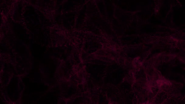 噪声大 颗粒小的尘埃颗粒背景 洋红色运动颗粒背景 — 图库视频影像