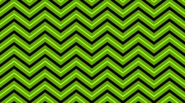 Canlandırılmış kireç yeşili basit zig-zag deseni pürüzsüz arkaplan yukarı doğru hareket ediyor, çevrilebilir arkaplan