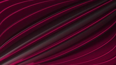 Animasyon yüksek teknoloji magenta kırmızı renk neon köşegen çizgiler teknolojik arkaplan