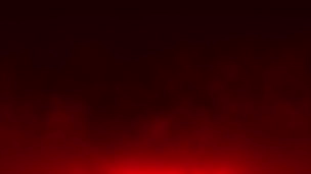 アニメーション赤い色の煙は上に動き 空気概念の背景で塵か霧を動かします — ストック動画