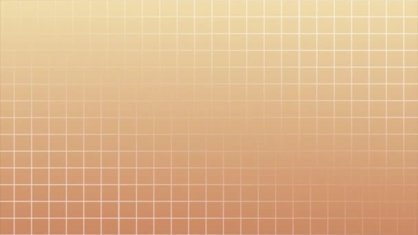 Animated Simple Classy Square Pattern Grid Looped Background Brown Gradient — Stock Video