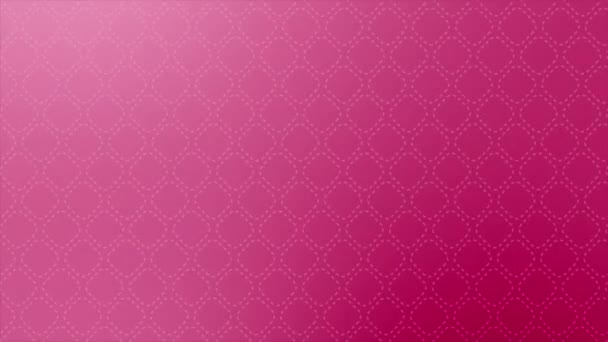 Animatie Eenvoudige Elegante Magenta Rode Kleur Vierkante Vormen Patroon Achtergrond — Stockvideo
