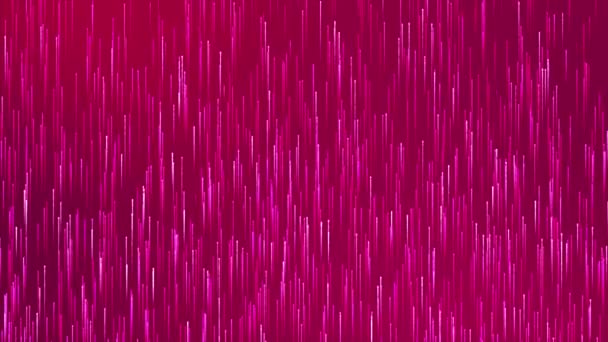 Magenta Animato Colore Rosso Glitter Particelle Che Muovono Verso Alto — Video Stock
