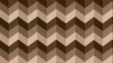 Canlandırılmış çok renkli basit zig-zag şablonu sol tarafta hareket eden dipsiz arkaplan, döngülenebilir arkaplan