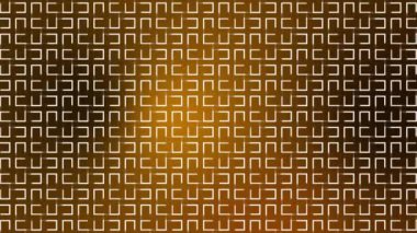 Canlandırılmış geometrik şekiller kare desenler sarı arkaplan üzerinde, dijital şekiller arkaplan