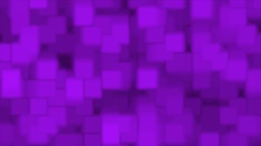 Canlandırılmış Basit ve zarif kare kutu desenli geometrik arkaplan, bokeh kare arkaplan