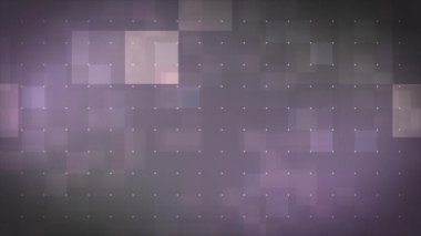 Animasyon Dijital Küçük Kareler desenli fütüristik Arka plan Video, Kareler yüksek teknoloji arka planı