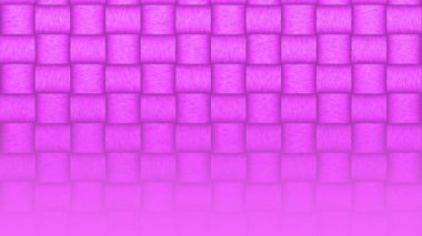 Canlandırılmış Basit ve zarif kare iplik desenli ızgara döngülü arkaplan, pembe gradyan