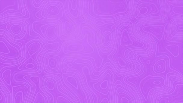 Color Púrpura Animado Patrón Abstracto Simple Elegante Fondo Geométrico Mínimo — Vídeos de Stock