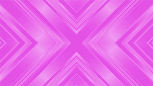 Animatie Roze Kleur Glanzende Diagonale Strepen Minimale Geometrische Lus Able — Stockvideo
