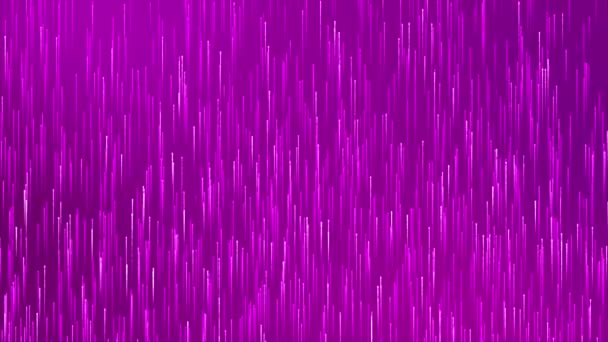 上向き方向の粒子の背景を移動するアニメーションピンク色の輝く粒子 — ストック動画