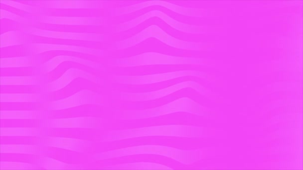 Animated Eenvoudige Elegante Roze Kleur Parallelle Strepen Achtergrond Schoon Helder — Stockvideo