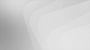 Sunum için canlandırılmış beyaz renk dönen kutu tasarımı geometrik basit arkaplan