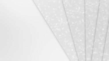 Sunum için canlandırılmış basit ve temiz beyaz renkli profesyonel döngü arkaplanı