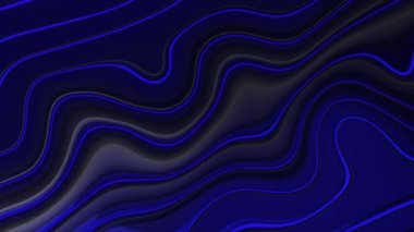 Animasyon yüksek teknolojili mavi renk neon diyagonal çizgiler teknolojik soyut model arka plan