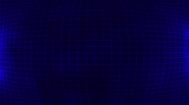 Animasyon teknolojisi karanlık arka plan. Logo girişi için noktalar ve ızgara arkaplanı taşınıyor