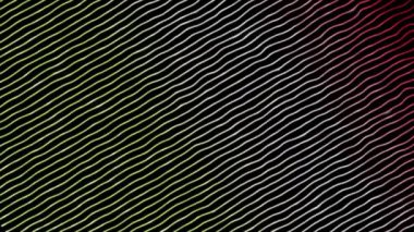 Animasyon teknolojisi karanlık arka plan. Logo girişi için noktalar ve ızgara arkaplanı taşınıyor