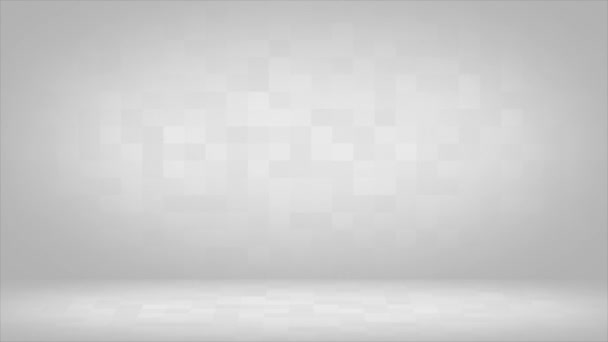 Animated White Black Color Simple Classy Empty Room Business Background — Stok Video