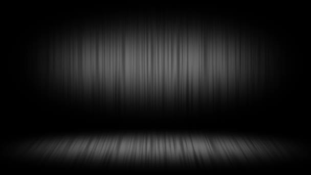 アニメーション ホワイトとブラックカラー シンプルでクラシックな暗い空の部屋のビジネス背景 エレガントなループ可能な背景 — ストック動画