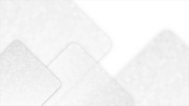Анімовані Простий Стильний Дюймовий Коробчастий Візерунок Професійний Цикл Здатний Фону — стокове відео