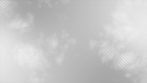 Color Blanco Animado Humo Niebla Texturizados Con Líneas Paralelas Fondo — Vídeo de stock